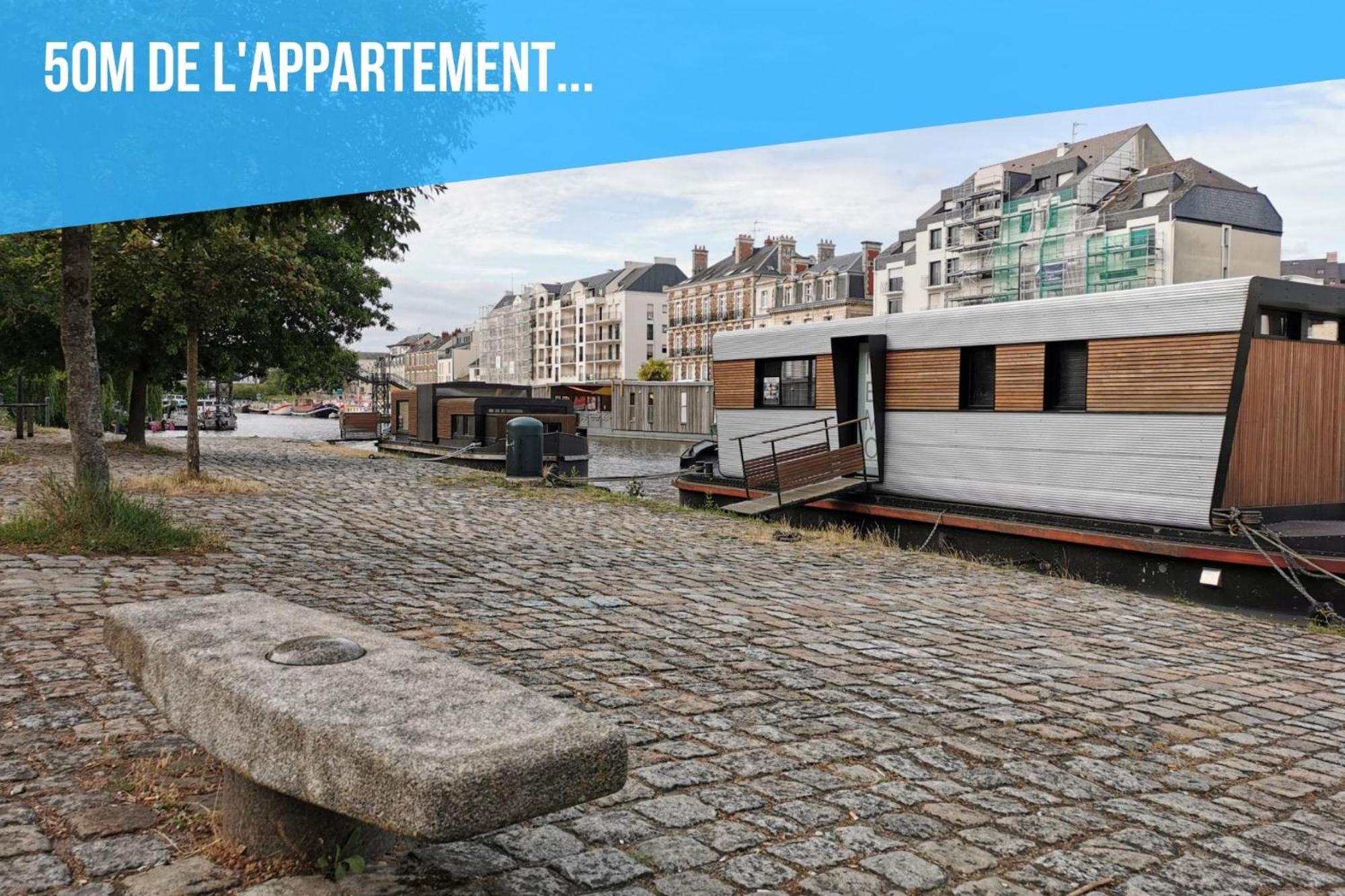 Appartistic - Appartement Des Artistes Нант Екстериор снимка